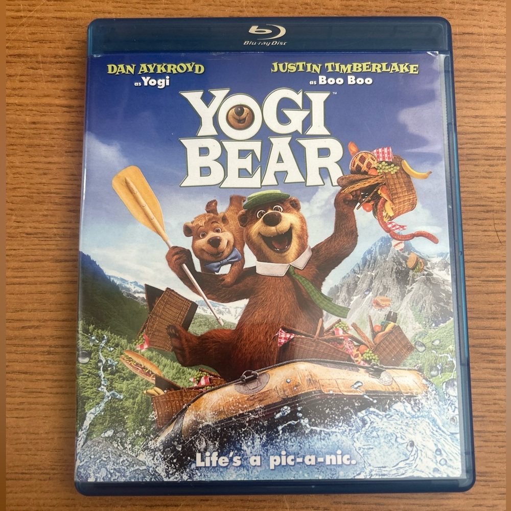 “Yogi Bear-Life’s a pic-a-nic” On Blu-Ray & DVD by Warner Brothers